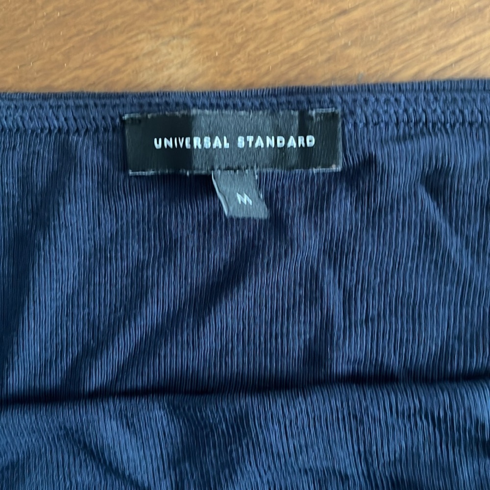 Universal Standard Foundation Navy Blue Tube Top - Picture 2 of 3